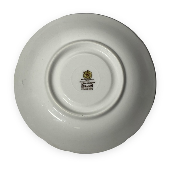 Paragon Happy Wedding Anniversary Saucer Bone‎ China England Commemorative Plate - Picture 2 of 5